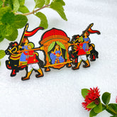 Craftooba Hand Crafted Indian Tradition Inspired Palki Fridge Magnet