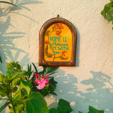 Craftooba Hand Crafted Embroidered Artwork | Crafted by Rural Bengal Women | Wooden U-Frame for Wall & Shelf Décor