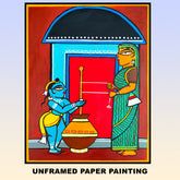 Craftooba Unframed Original Paper Paintings | Paintings | Handpainting | Paper painting | Unframed | Original Painting |