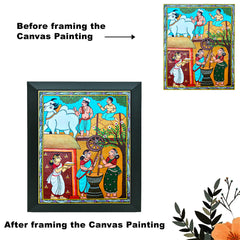 Product image Craftooba Unframed Original Canvas Paintings | Paintings | Handpainting | Canvas painting |