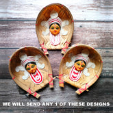 6-Inch Handcrafted Kulo with Maa Durga Face | Shola Art of Bengal | Soop | Sup | Moram