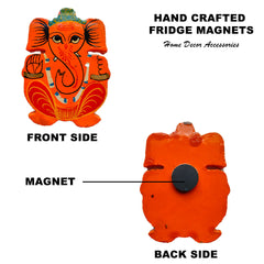 Lord Ganesha Fridge Magnet – A Touch of Divinity for Everyday Spaces