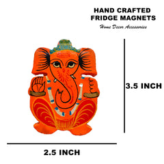 Lord Ganesha Fridge Magnet – A Touch of Divinity for Everyday Spaces