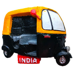 Clay Auto Rickshaw Fridge Magnet – A Mini Tribute to India’s Iconic Ride