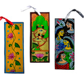 Set of 3 Laminated Art Bookmarks – Prints of Original Paintings