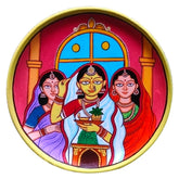 3 WOMEN TULSI MANCHA WALL PLATE