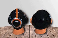 Two Cheriyal masks table top decor | Couple cheriyal mask