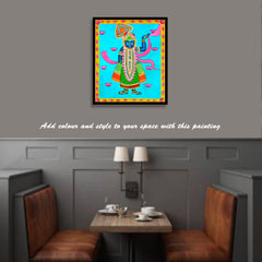 Craftooba Unframed Original Paper Paintings Sreenathji | Paintings | Handpainting | Paper painting | Unframed | Original Painting |