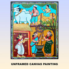 Product image Craftooba Unframed Original Canvas Paintings | Paintings | Handpainting | Canvas painting |