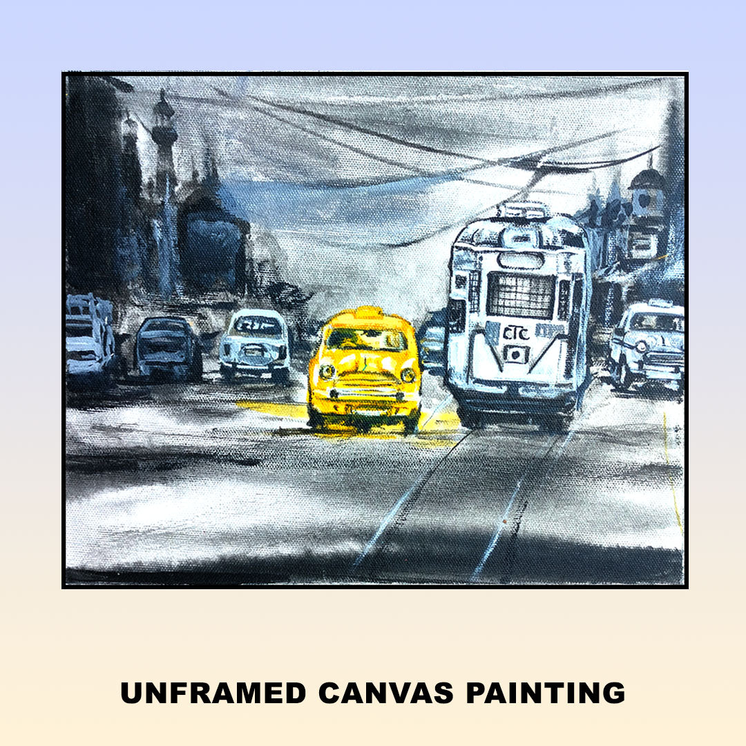 Product image Craftooba Unframed Original Canvas Paintings | Paintings | Handpainting | Canvas painting |