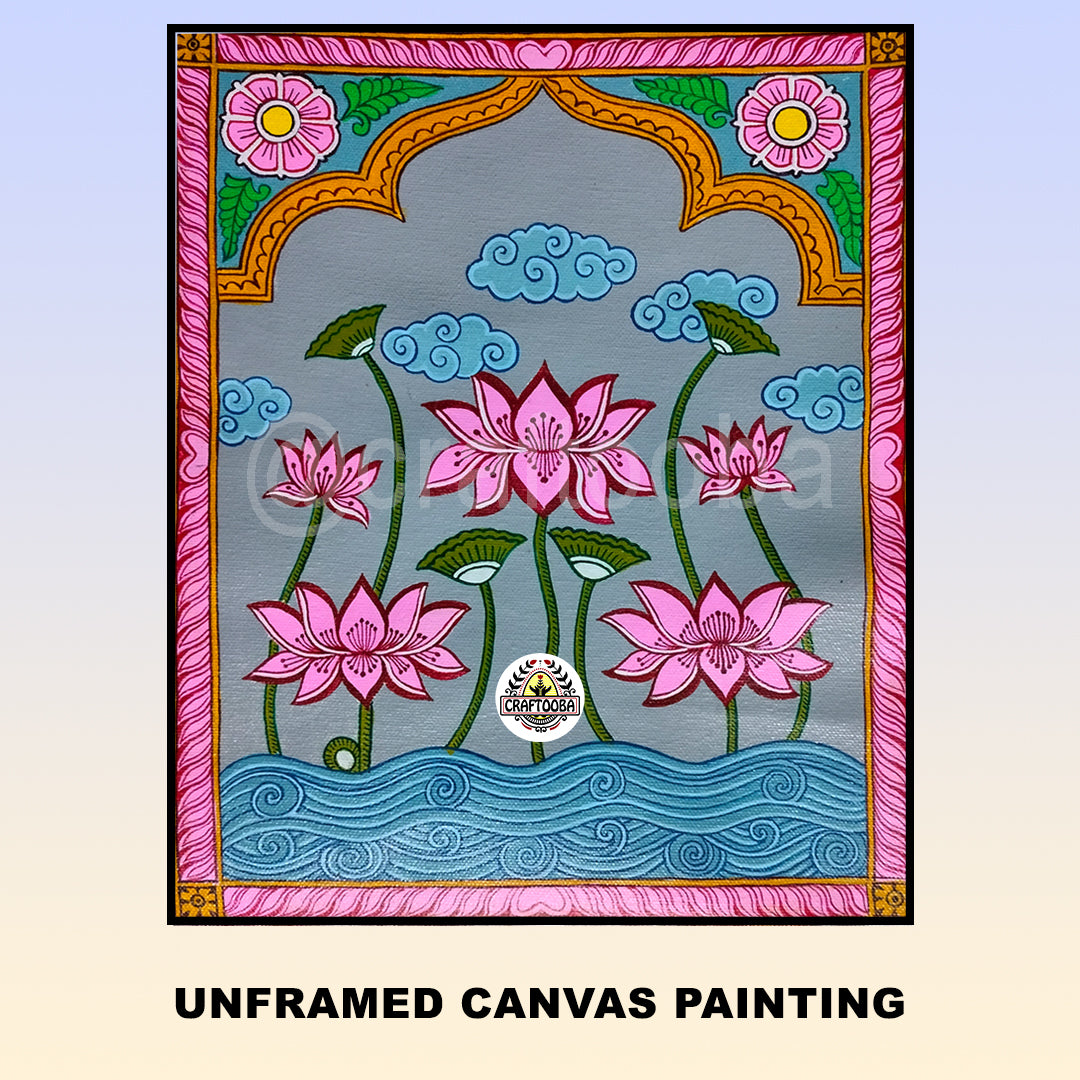 Craftooba Unframed Original Canvas Paintings | Paintings | Handpainting | Canvas painting | Unframed | Original Painting |
