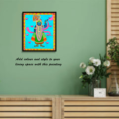 Craftooba Unframed Original Paper Paintings Sreenathji | Paintings | Handpainting | Paper painting | Unframed | Original Painting |