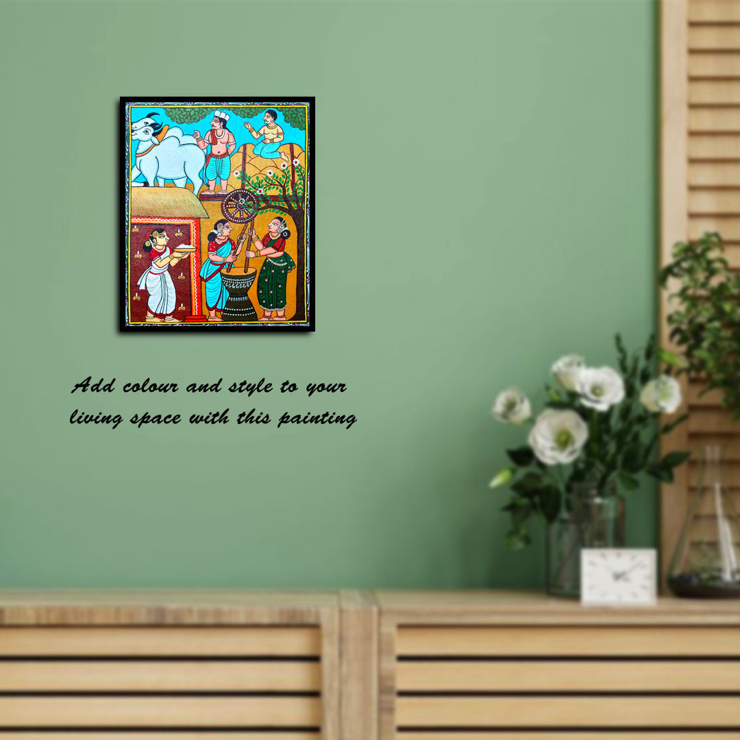 Product image Craftooba Unframed Original Canvas Paintings | Paintings | Handpainting | Canvas painting |