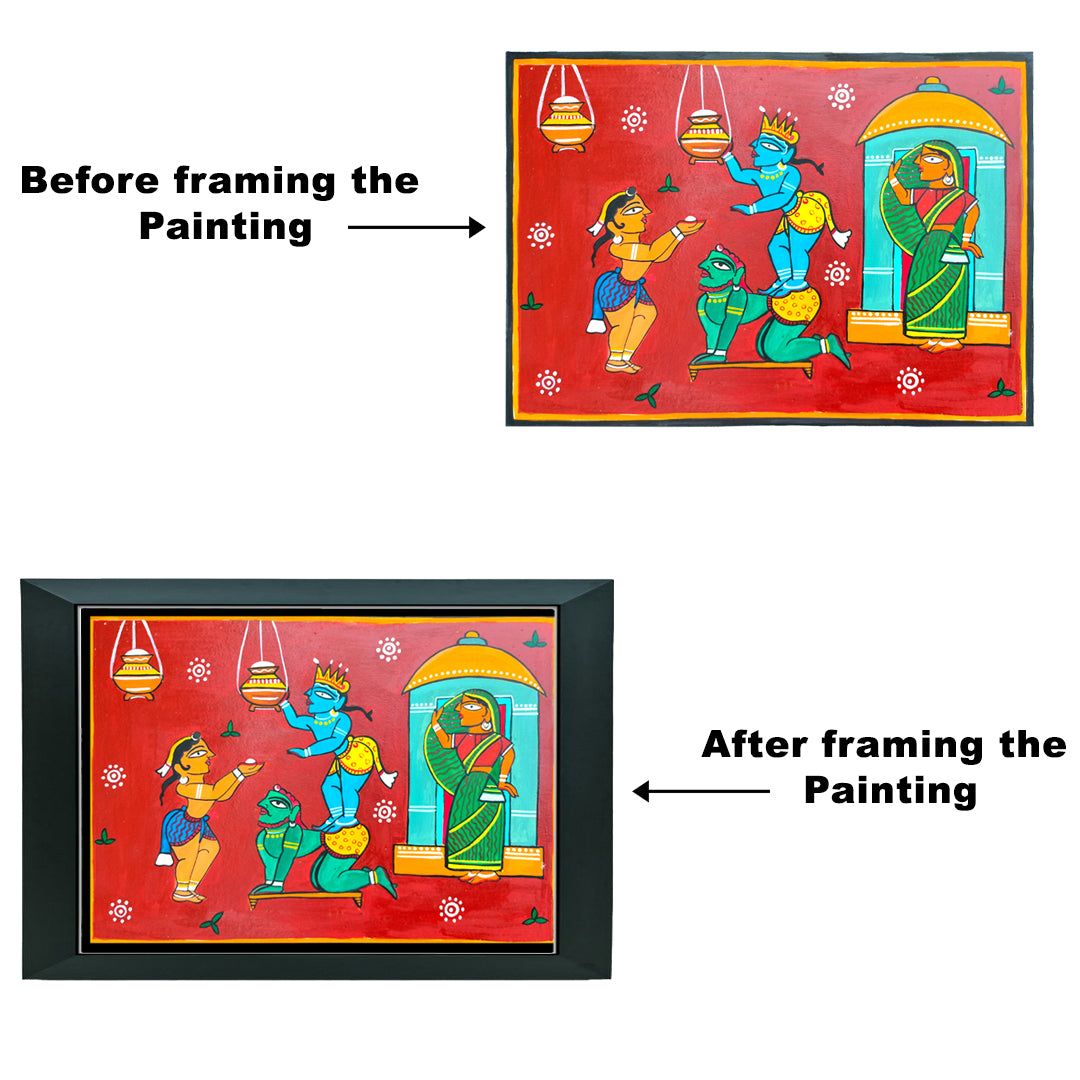 Craftooba Unframed Original Paper Paintings | Paintings | Handpainting | Paper painting | Unframed | Original Painting |