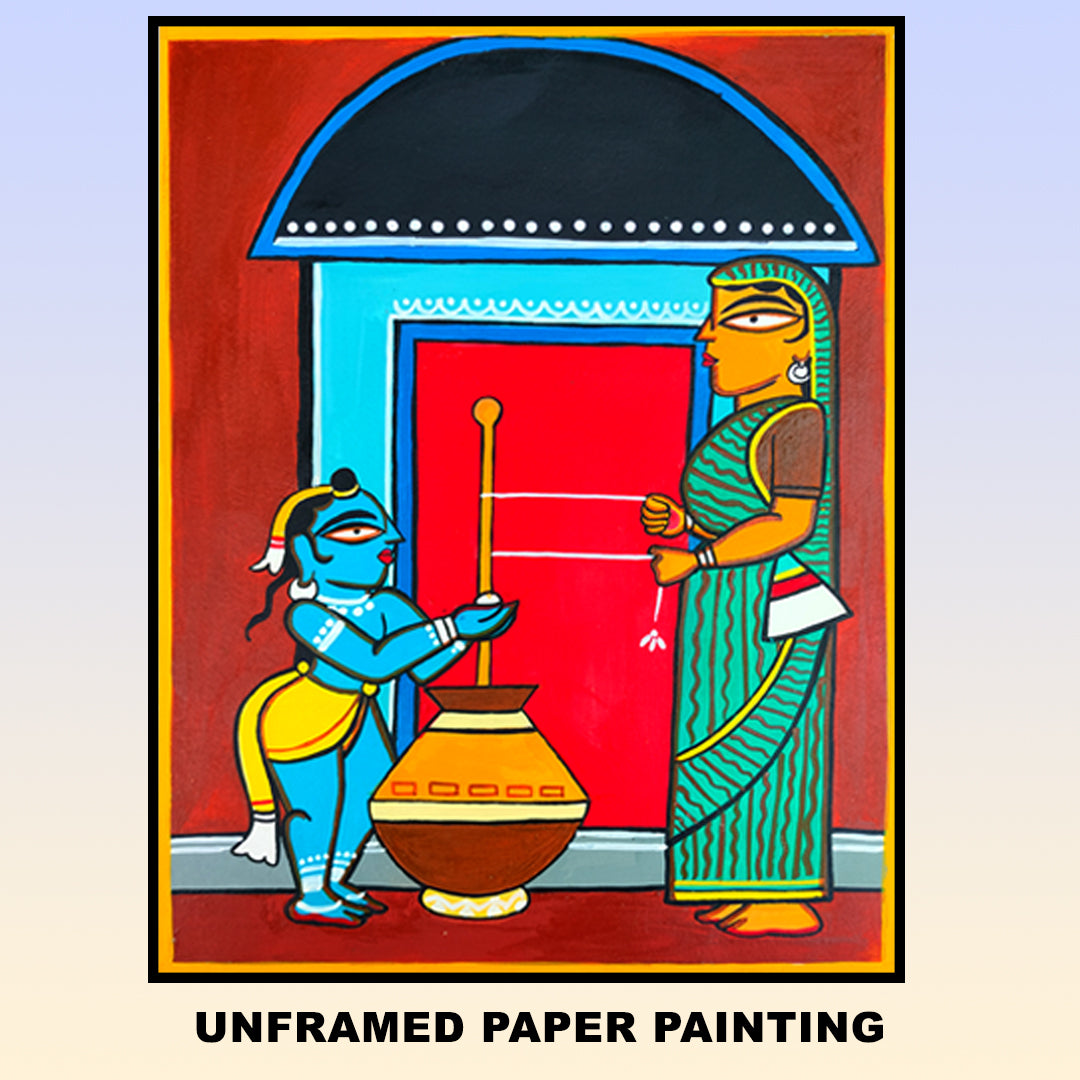 Craftooba Unframed Original Paper Paintings | Paintings | Handpainting | Paper painting | Unframed | Original Painting |