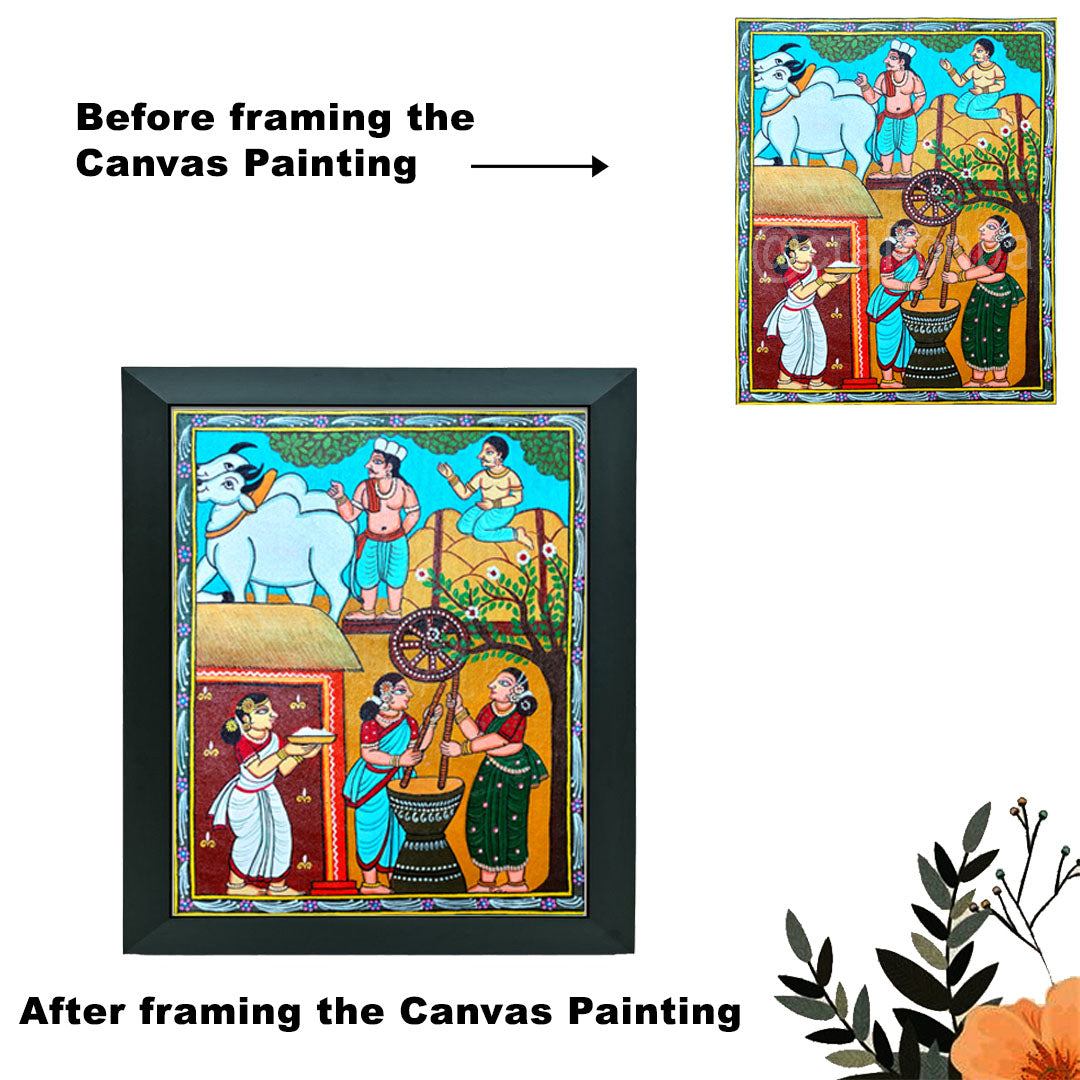 Product image Craftooba Unframed Original Canvas Paintings | Paintings | Handpainting | Canvas painting |