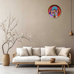3 WOMEN TULSI MANCHA WALL PLATE