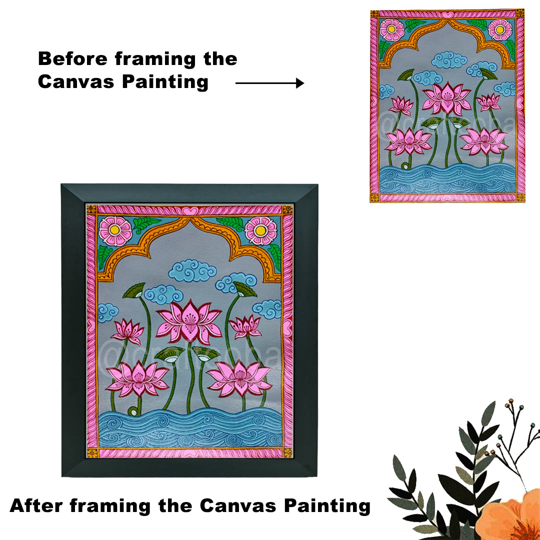 Craftooba Unframed Original Canvas Paintings | Paintings | Handpainting | Canvas painting | Unframed | Original Painting |