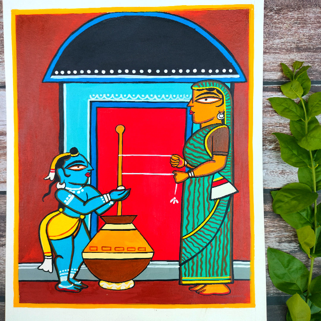 Craftooba Unframed Original Paper Paintings | Paintings | Handpainting | Paper painting | Unframed | Original Painting |