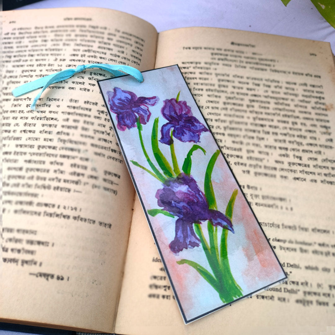 Set of 3 Laminated Art Bookmarks – Prints of Original Paintings