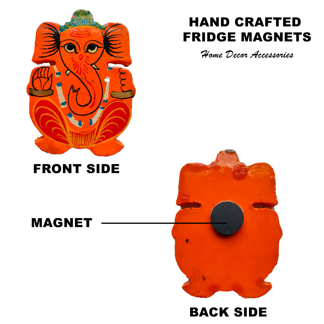 Lord Ganesha Fridge Magnet – A Touch of Divinity for Everyday Spaces