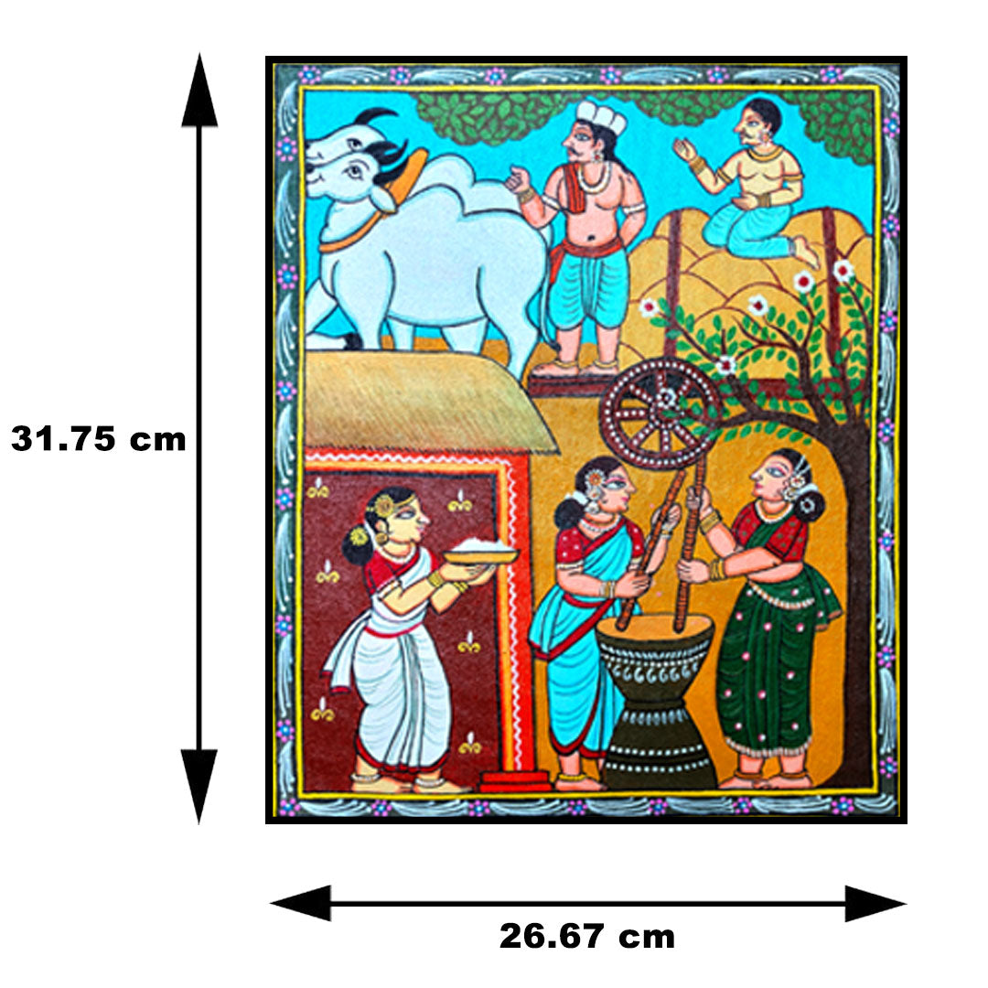 Product image Craftooba Unframed Original Canvas Paintings | Paintings | Handpainting | Canvas painting |