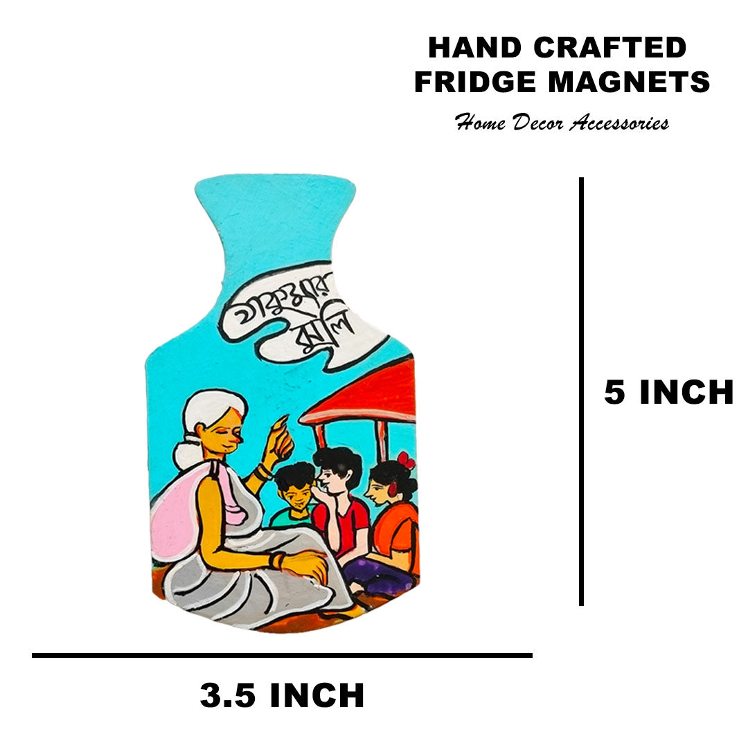 Fridge Magnet – Thakumar Jhuli: Grandma’s Tales from Bengal