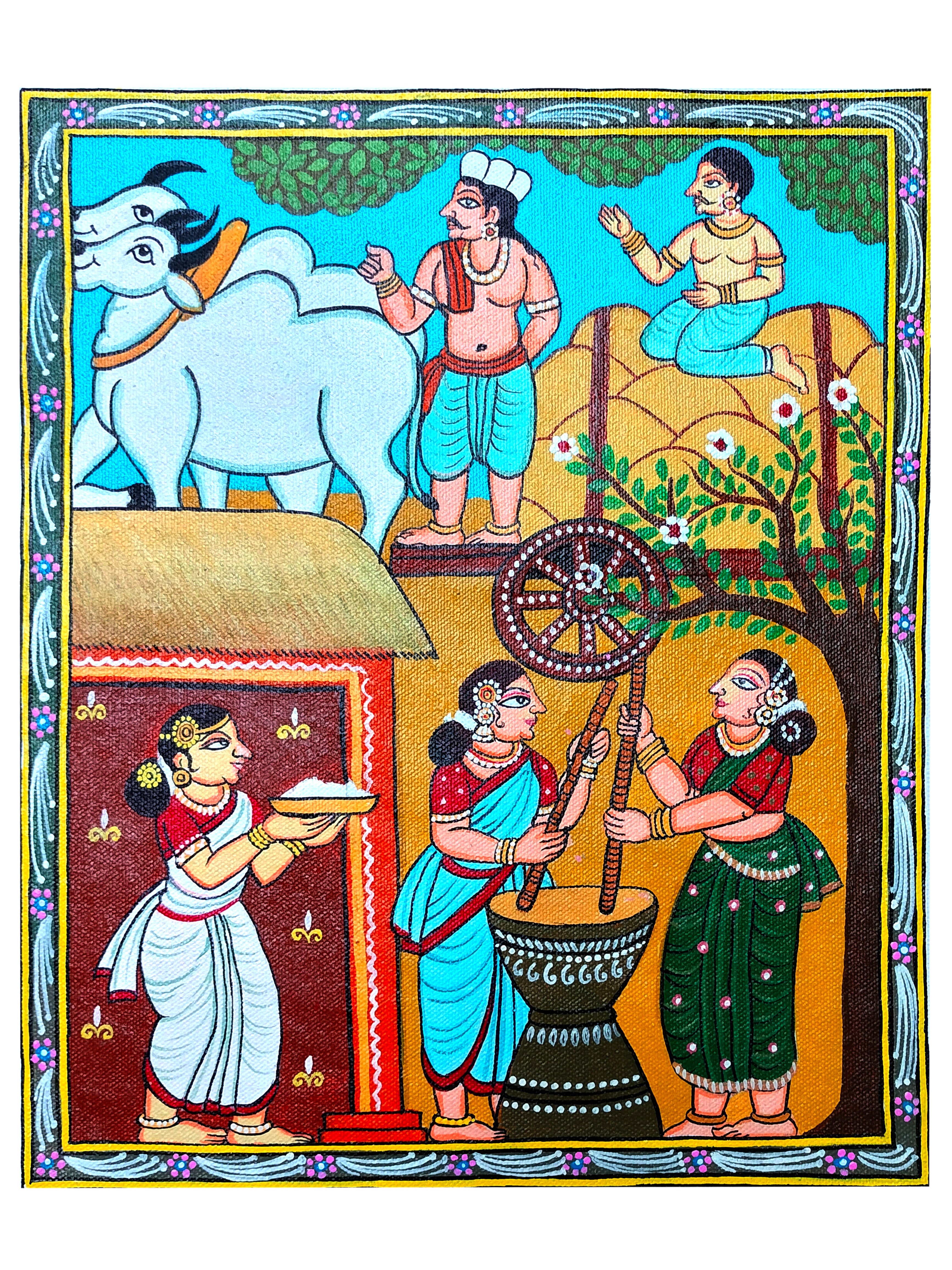 Product image Craftooba Unframed Original Canvas Paintings | Paintings | Handpainting | Canvas painting |