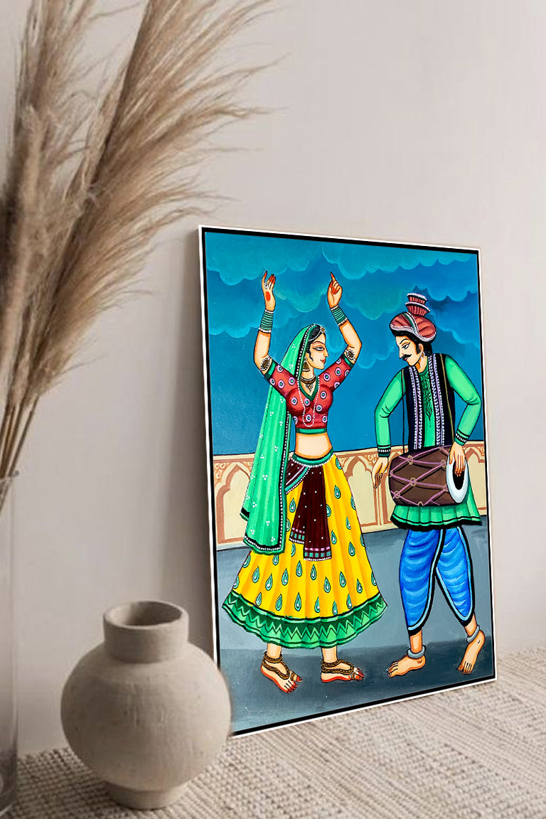 Craftooba Painting Art, Length- 12 Inch, Breadth- 10 Inch | Art | Wall Art | Painting | Rajasthani painting |