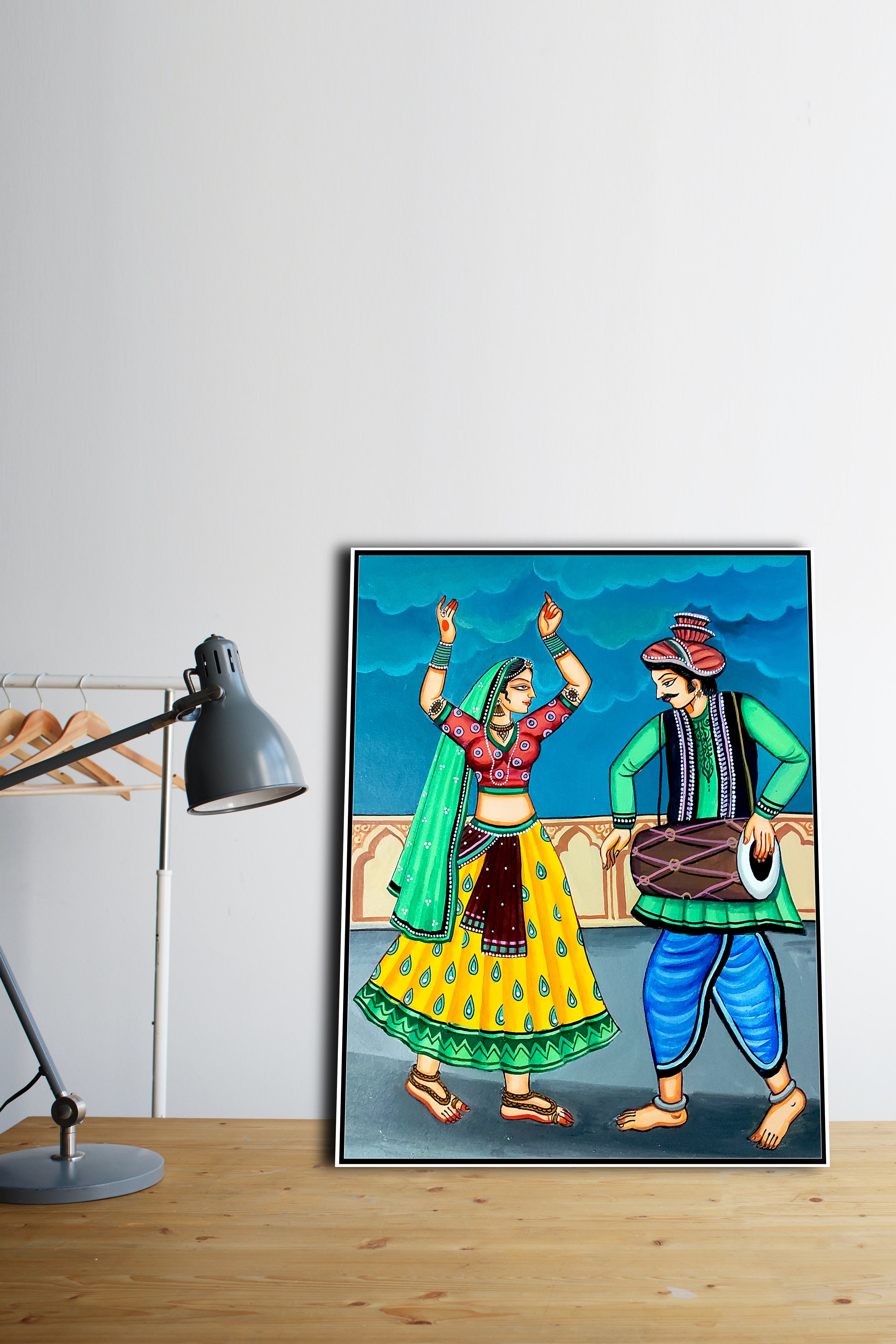 Craftooba Painting Art, Length- 12 Inch, Breadth- 10 Inch | Art | Wall Art | Painting | Rajasthani painting |